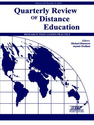 cover image of Quarterly Review of Distance Education, Volume 24, Issue 4